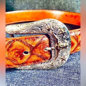 Western Belt Pirarucu Chesnut Ginger